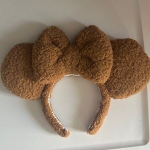 Etsy Disney Brown Fuzzy Ear Headband
